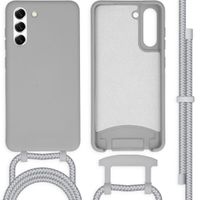 imoshion Color Backcover mit abtrennbarem Band Samsung Galaxy S21 FE - Grau