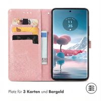 imoshion Mandala Klapphülle Motorola Edge 40 Neo - Rosé gold