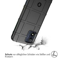 imoshion Rugged Shield Backcover für das Motorola Moto E13 - Schwarz