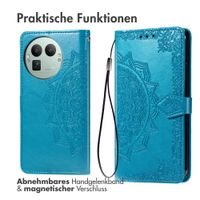 imoshion Mandala Klapphülle Realme GT 8 Pro - Türkis