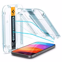 Spigen GLAStR Fit Displayschutzfolie + Applicator 2-pack für das Apple iPhone 16 Plus / 15 Plus
