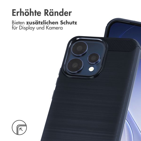 imoshion Brushed Back Cover Oppo Reno15 F (5G) - Dunkelblau