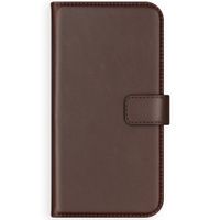 Selencia Echtleder Klapphülle Apple iPhone 12 Pro Max - Braun