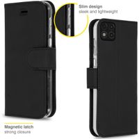 Accezz Wallet TPU Klapphülle Xiaomi Redmi 9C - Schwarz