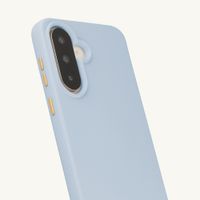 Selencia Rivièra Backcover mit MagSafe mit abnehmbaren Haken Samsung Galaxy A36 / A56 - Powder Blue