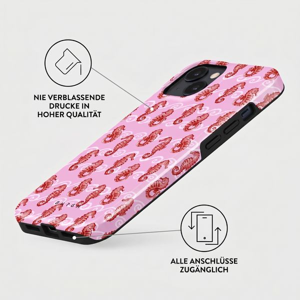 Burga Tough Back Cover MagSafe Apple iPhone 15 - Coral Reef