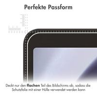 imoshion Doppelpack Ultra Clear Schutzfolie für das Samsung Galaxy Tab A9 8.7 Zoll - Transparent