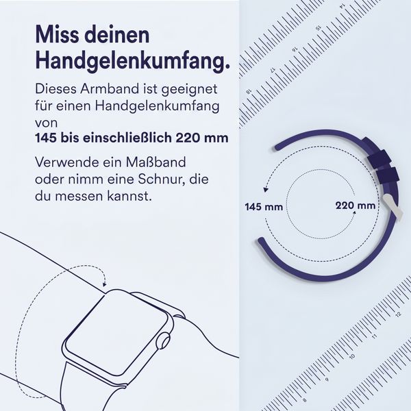 Apple Sport Loop Armband für Apple Watch | 44/45/46/49 mm - Lila