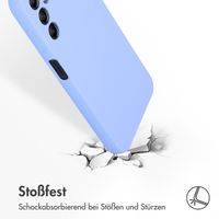 Accezz Liquid Silikoncase für das Samsung Galaxy A14 (5G) - Violett