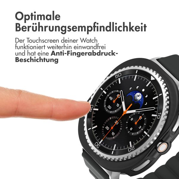 imoshion Bumper Hard Case für das Samsung Galaxy Watch 8 Classic (46 mm) - Schwarz