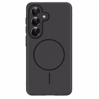 imoshion Color Backcover mit Thin MagSafe Ring Samsung Galaxy S25 - Schwarz