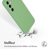 Accezz Liquid Silikoncase für das Samsung Galaxy A35 - Grün