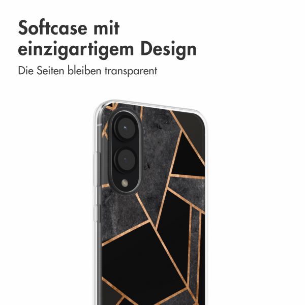 imoshion Design Hülle Samsung Galaxy S25 Edge - Black Graphic