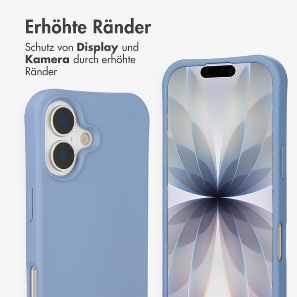 imoshion Color Backcover mit abnehmbarem Handykette und MagSafe Apple iPhone 17 - Ash Blue