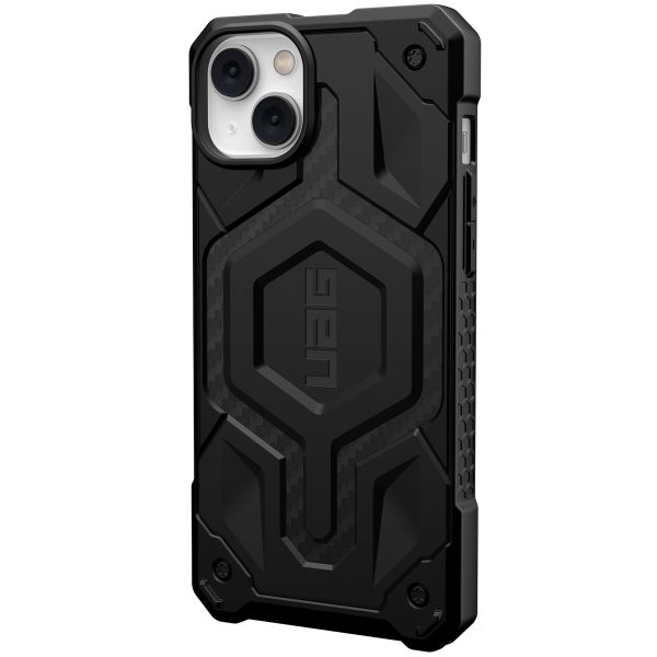 UAG Monarch Backcover MagSafe für das Apple iPhone 14 Plus - Carbon Fiber