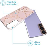 imoshion Design Hülle Samsung Galaxy S22 - Pink Graphic