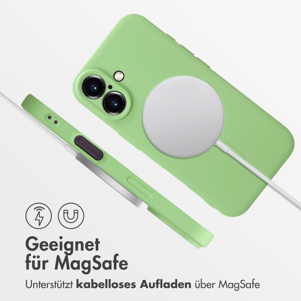 imoshion Color Back Cover mit MagSafe für das Apple iPhone 16 - Grün