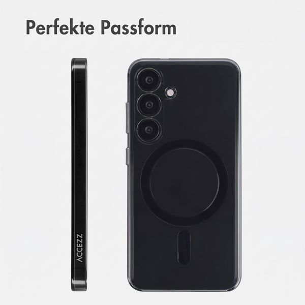 Accezz Lite Backcover mit MagSafe Samsung Galaxy S25 - Smokey Clear