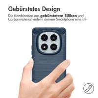 imoshion Brushed Back Cover Xiaomi Redmi Note 14 Pro (4G) - Dunkelblau
