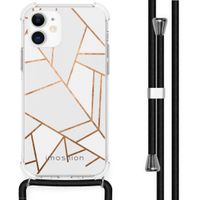 imoshion Design Hülle mit Band für das iPhone 12 Mini - White Graphic