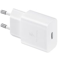 Samsung Original Power Adapter mit USB-C-Kabel - Ladegerät - USB-C-Anschluss - Fast Charger - 15 Watt - 1 m - Weiß