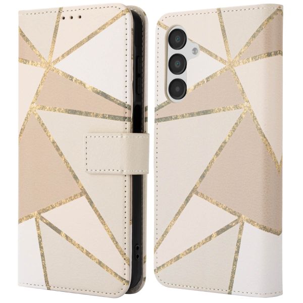 imoshion Design Klapphülle Samsung Galaxy A16 5G - Beige Graphic