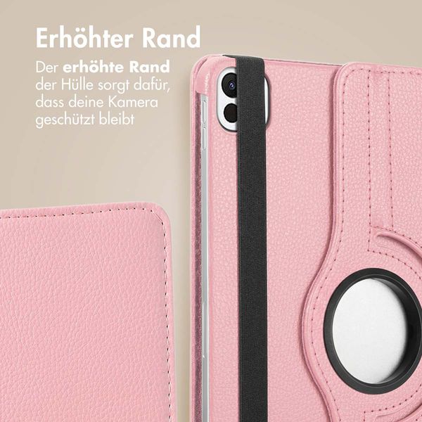 imoshion 360° drehbare Klapphülle Apple iPad Pro 13 (2025) M5 / (2024) M4 - Rosa