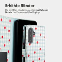 imoshion Design Klapphülle Samsung Galaxy A37 (5G) - Cherry Check