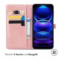 imoshion Mandala Klapphülle Xiaomi Redmi Note 12 Pro (5G) - Rosé gold