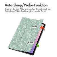 imoshion Design Trifold Klaphülle Samsung Galaxy Tab S11 - Botanica
