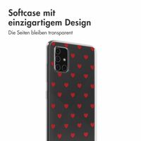 imoshion Design Hülle Samsung Galaxy A51 - Red Hearts