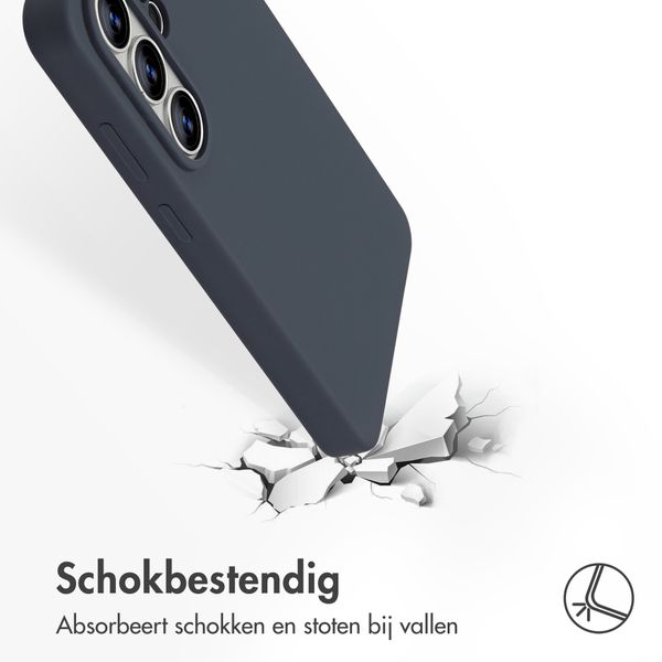 Accezz Liquid Silikoncase mit MagSafe Samsung Galaxy S26 Ultra - Dunkelblau