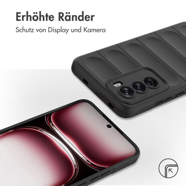 imoshion EasyGrip Back Cover für das Oppo Reno 12 - Schwarz