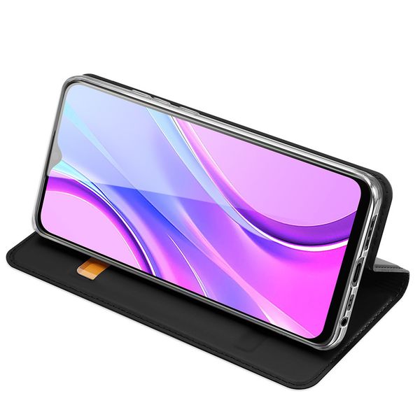 Dux Ducis Slim TPU Klapphülle für Xiaomi Redmi 9 - Schwarz