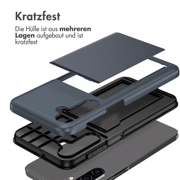 imoshion Backcover mit Kartenfach Samsung Galaxy A18 (4G) - Dunkelblau