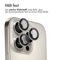 imoshion 2er-Pack Objektivschutz für Kamera für das Apple iPhone 16 Pro / 16 Pro Max - Natural / Titanium