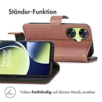 imoshion Luxuriöse Klapphülle OnePlus Nord CE 3 / CE 3 Lite - Braun