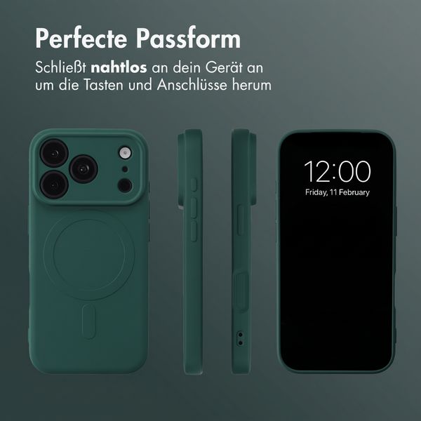 imoshion Color Back Cover mit MagSafe Apple iPhone 18 Pro Max / 17 Pro Max - Dunkelgrün