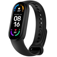 imoshion Silikonarmband für das Xiaomi Mi Band 5 / 6 - Schwarz