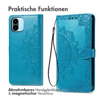 imoshion Mandala Klapphülle Xiaomi Redmi A1 / A2 - Türkis