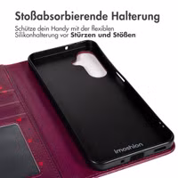 imoshion Design Klapphülle Samsung Galaxy A56 - Crush Check Coral Dust