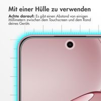Accezz Screen Protector aus gehärtetem Glas Oppo A6 Pro (5G)