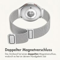 imoshion Mailändische Magnetarmband -   Universelle 18 mm Anschluss - Silber
