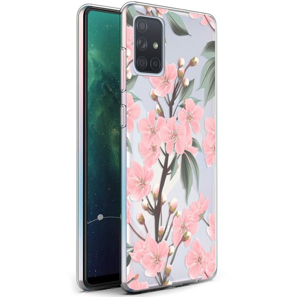 imoshion Design Hülle für das Samsung Galaxy A71 - Cherry Blossom