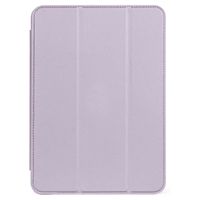 Decoded Textured Sillicon Slim Cover Apple iPad Pro 11 (2024) M4 - Lavender