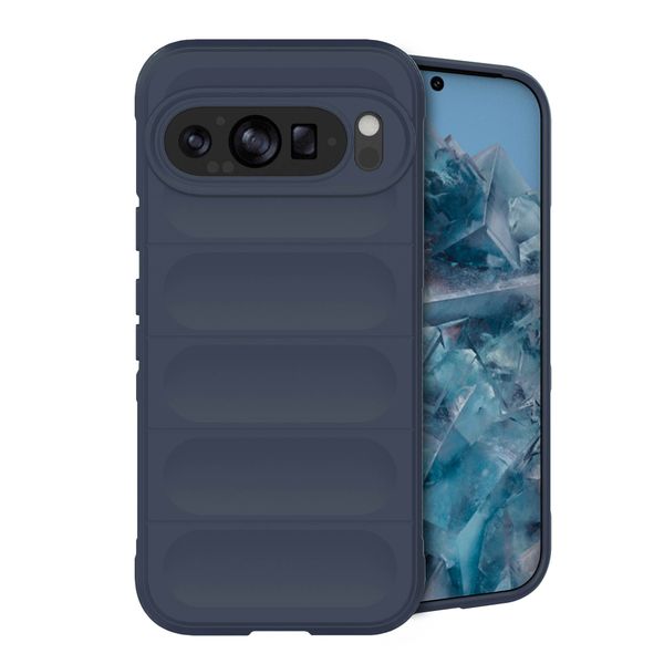 imoshion EasyGrip Back Cover für das Google Pixel 9 / 9 Pro - Dunkelblau