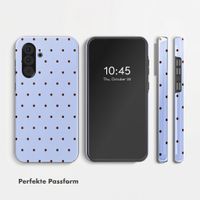 Selencia Vivid Back Cover Samsung Galaxy A36 / A56 - Happy Dots Digital Sky