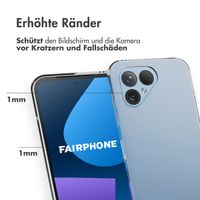 Accezz TPU Clear Cover für das Fairphone 5 - Transparent