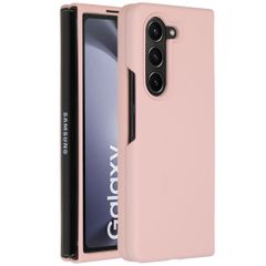 Accezz Liquid Silikoncase Samsung Galaxy Z Fold 5 - Rosa