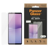 PanzerGlass Ultra-Wide Fit Antibakterieller Displayschutz für das Sony Xperia 10 V